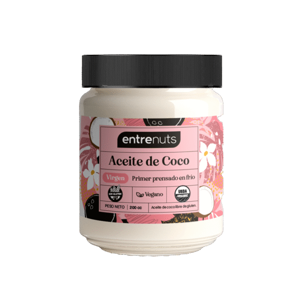 Aceite de Coco Virgen Entre Nuts x 200ml