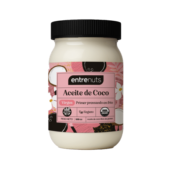 Aceite de Coco Virgen Entre Nuts x 500ml